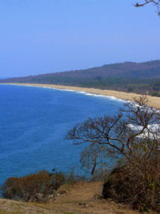 Punta Raza, Mexico, is set amid the Vallejo Mountains with its tropical foliage, mahogany trees, waterfalls, and estuaries filled with birds. The beach is a nesting site for turtles in the late summer and fall. © Christina Stobbs, 2009