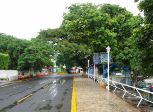 The malecon in Catemaco, Veracruz after a morning rain. © William B. Kaliher, 2010