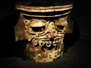 A ceramic brazier from the Casa de las Aguilas in the ancient Templo Mayor of Tenochtitlan © Anthony Wright, 2013