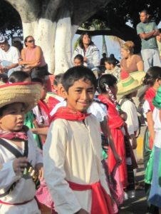 Mexican Revolution Day parade in Chapala