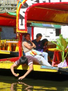Kids visiting Xochimilco from other parts of Mexico love these canals © Edythe Anstey Hanen, 2013