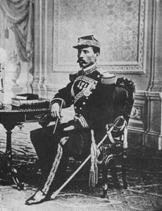 Colonel Porfirio Diaz in 1861