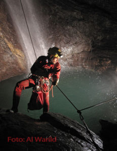 The Sotano Tres Quimeras cave in Puebla is 815 meters deep and over five kilometers long. Seven of the fifty deepest caves on the planet are found in Mexico. © Al Warild, 2010