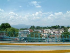 Looking north from the bridge. If Popocatepetl is in the background then this is more like east. Cuernavaca, Morelos © Rick Meyer 2006