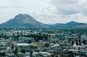 The Cerro Grande that sprouts up like the rounded crown of a great sombrero in the norther Mexico state of Chihuahua. © Joseph Serbaroli, 2009