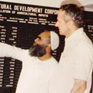 Bob Terry assisting development agencies, 1971.