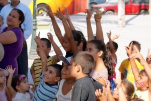 Dia del Niño, or Children's Day event in Los Ayala, Mexico © Christina Stobbs, 2012