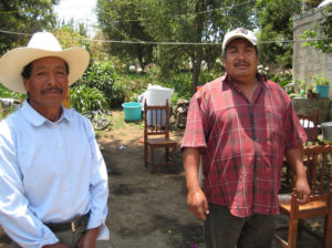 Don David (R), his wife, and his father, Don Joaquin (L), are pulque producers from the state of Mexico. © Julia Taylor, 2010