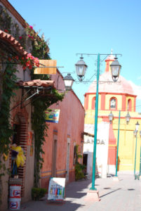 All is color in Bernal, a Pueblo Mágico in Querétaro, Mexico. These magical towns are so designated because of their historic charm, peaceful atmosphere and closeness to a major city. © Jane Ammeson 2009