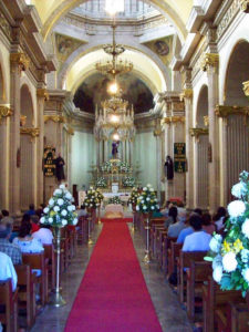 Interior of the San Augustin Church in the Mexican city of Durango. Construction of the church began in the beginning of the 17th century. Remodeling and additions were still in process during the 19th century. © Jeffrey R. Bacon, 2009