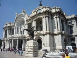 Mexico City's splendid Palace of Fine Arts (Bellas Artes) © Anthony Wright, 2012