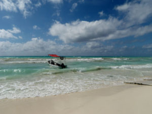 Playa del Carmen is a great example of white sand Caribbean Mexican beaches and one of the most popular tourist destinations in Mexico. © Sergio Wheeler, 2010
