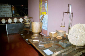Tools used by early European settlers in the Saltillo area are on display at Museum of the Desert.