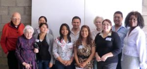 Founders of Jovenes Adelanta in San Miguel de Allende with graduates from their shcolarship program © John Scherber, 2013