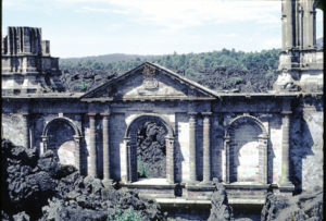 Church in the lava