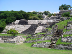 Various temples sprawl across the terraced hilltops of this UNESCO World Heritage site in the Mexican sierra. © Anthony Wright, 2009