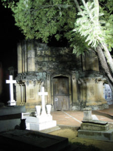 To the rear of the cemetery are old mausoleums and archways, luring photographers from all over the world.