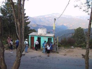 Bus ride in Oaxaca