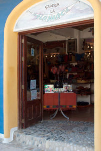 One of the delightfully eclectic galleries in Sayulita, Mexico © Christina Stobbs, 2012