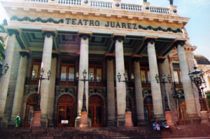 The beautiful Juarez Theater in the city of Guanajuato dates from 1903 © Henry Biernacki, 2012