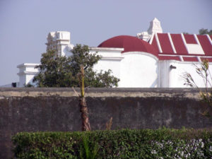 French troops who attacked Puebla on 5 de mayo, 1862, didn't know that there were two forts atop Guadalupe Hill. This one is Fort Loreto. © Donald W. Miles, 2009