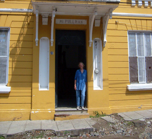 Rosalind Chenery and her beautiful art nouveau town house in Chapala, Mexico. © Arden Murphy, 2009