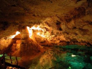 Inside the cenote on a Yucatan henequen hacienda. © John McClelland, 2007