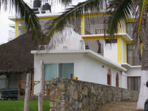 The Hotel Mayto in Cabo Corrientes on Mexico's Costa Alegre © Barbara Sanda, 2010