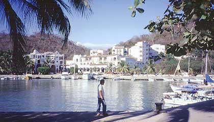 From this marina in Bahia de Santa Cruz, you can hop on a party boat, or take fishing or diving tours.