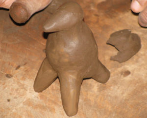 This clay bird can sing the night away if you blow on its tail. By Antonia Cruz Rafael, this ocarina whistle is an ancient art form, oone of many ceramic arts perfected in the Mexico town of Ocumicho, Michoacan © Travis Whitehead, 2009