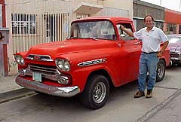 The author and his infamous truck