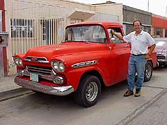 The author and his infamous truck