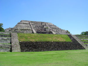 The Great Pyramid at Xochicalco is an impressive monument to Mexico's pre-Hispanic peoples. © Anthony Wright, 2009
