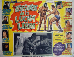 Blue Demon takes on assorted bad guys in mano a mano lucha libre combat. © Anthony Wright, 2009 © Anthony Wright, 2009