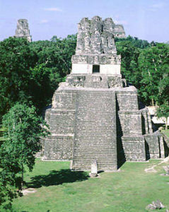 Tulum. Tulum, Mexico and Tikal, Guatemala: Mayan cities - Ciudades mayas