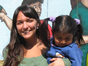 Megan Glore is coordinator of promotion and fundraising for CORAL, a charity in Oaxaca, Mexico to assist the deaf and hearing impaired. © Alvin Starkman, 2010