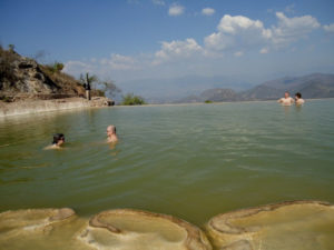 The pools at Hierve el Agua are a delightful place to spend a relaxing afternoon © Alvin Starkman, 2012