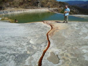 A natural pool at Hierve el Agua, Mexico © Alvin Starkman, 2012