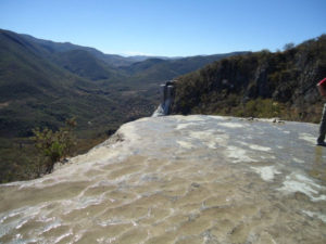 Minerals 'flow' toward the petrified cascade © Alvin Starkman, 2012