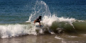 When it's winter up north, the skimboarding season is in full stride along the Pacific Coast beaches of Mexico. © Gerry Soroka, 2010