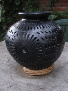 Mexico's traditional black pottery from Oaxaca. © Alvin Starkman, 2011