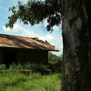 The abandoned train station near San Marcos in Western Jalisco, Mexico, has a sinister history. © John Pint, 2009