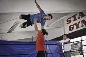 Mexico's lucha libre is distinctive for its high-flying moves © Annick Donkers, 2012