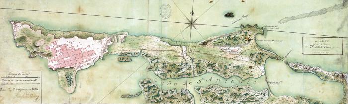 Puerto Rico and its environs. 1783. SHM S