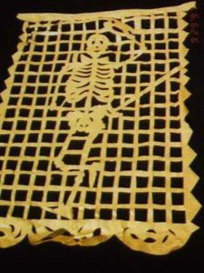 Day of the Dead decorations in Mexico