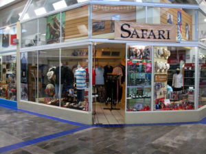 A modern store in Plaza Manzanillo shopping center appeals to residents and tourists in this Mexican Pacific port city