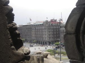 Mexico City seen from the Catedral Metropolitana © Raphael Wall, 2014