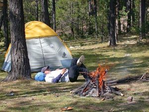 Camping in Mexico