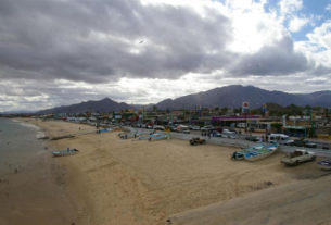 The malecon or boardwalk in San Felipe on Mexico's Sea of Cortez © Robert Miller, 2012