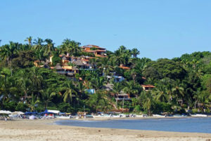 Hillside homes in Sayulita, Mexico have a wonderful view of the Pacific © Christina Stobbs, 2012